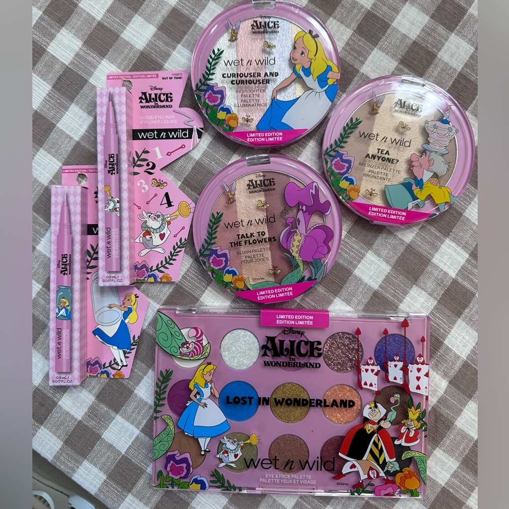 Wet n Wild Alice Wonderland Makeup Collection